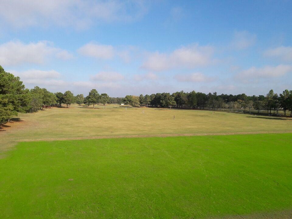 view down the fairway